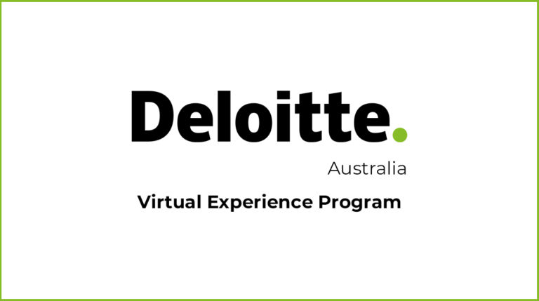 Deloitte Virtual Experience Program